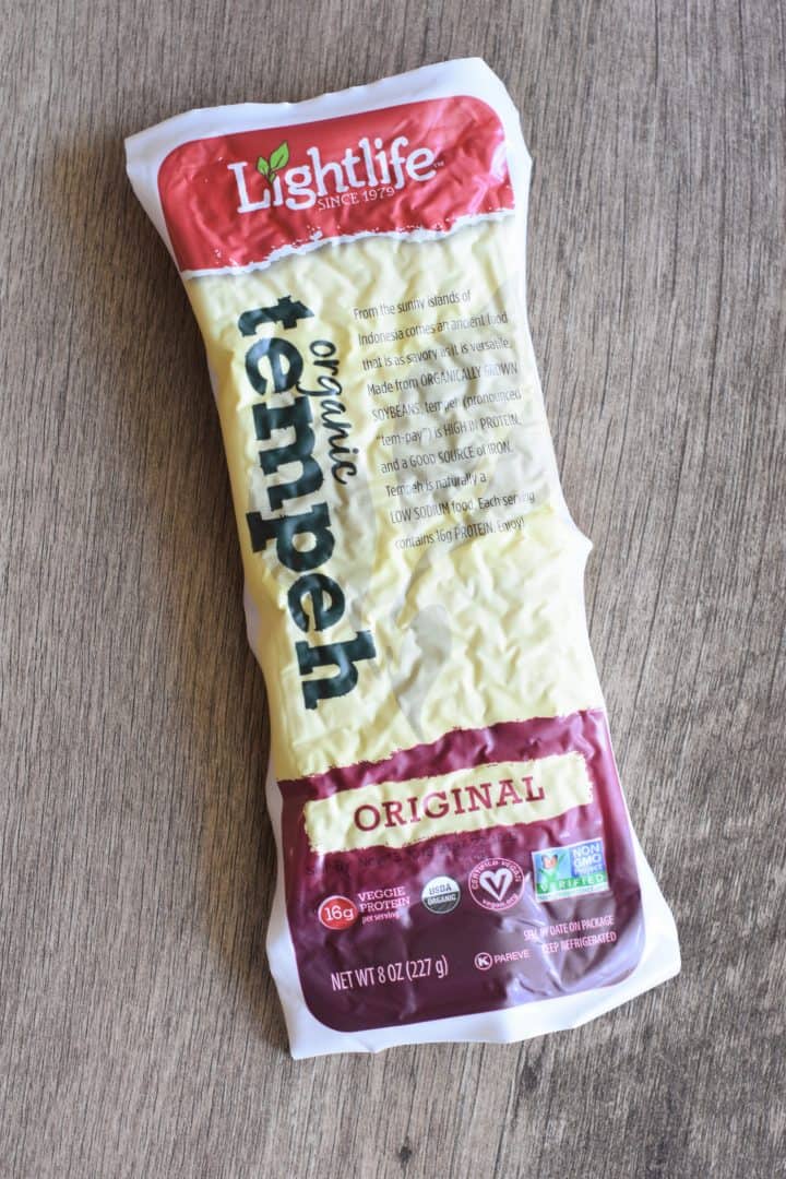 Lighlife brand original tempeh in package