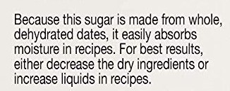 date sugar information