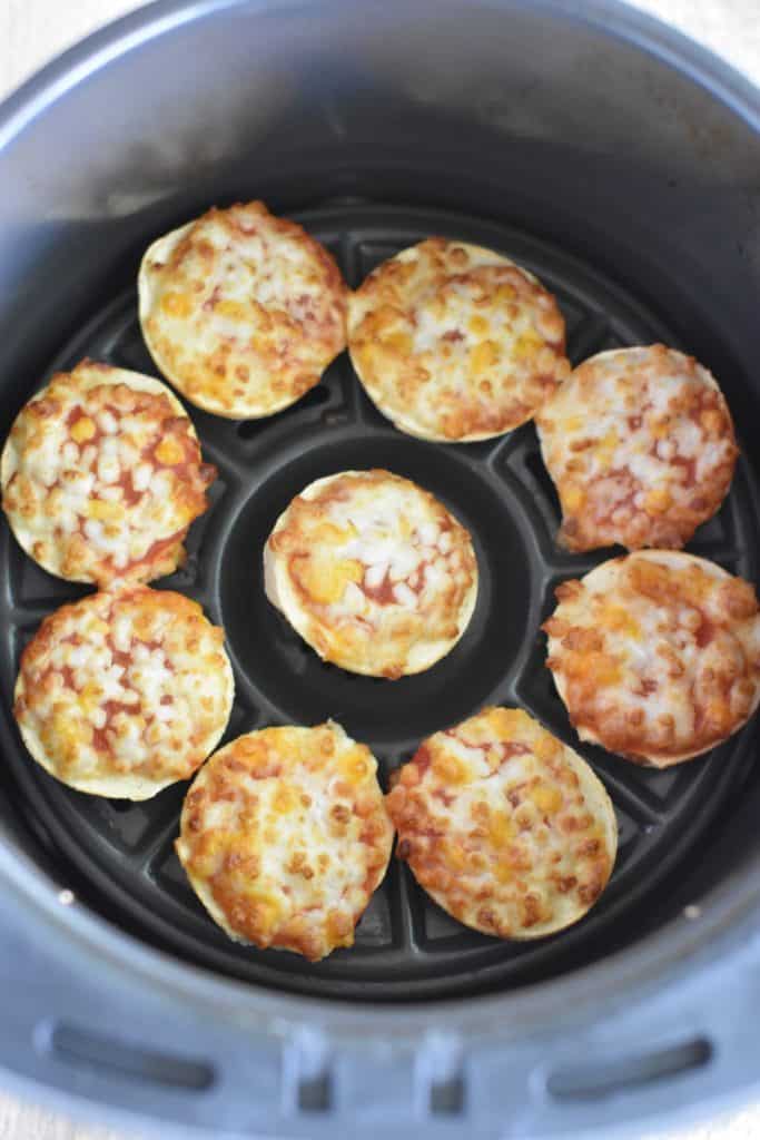 bagel bites in air fryer after cooking