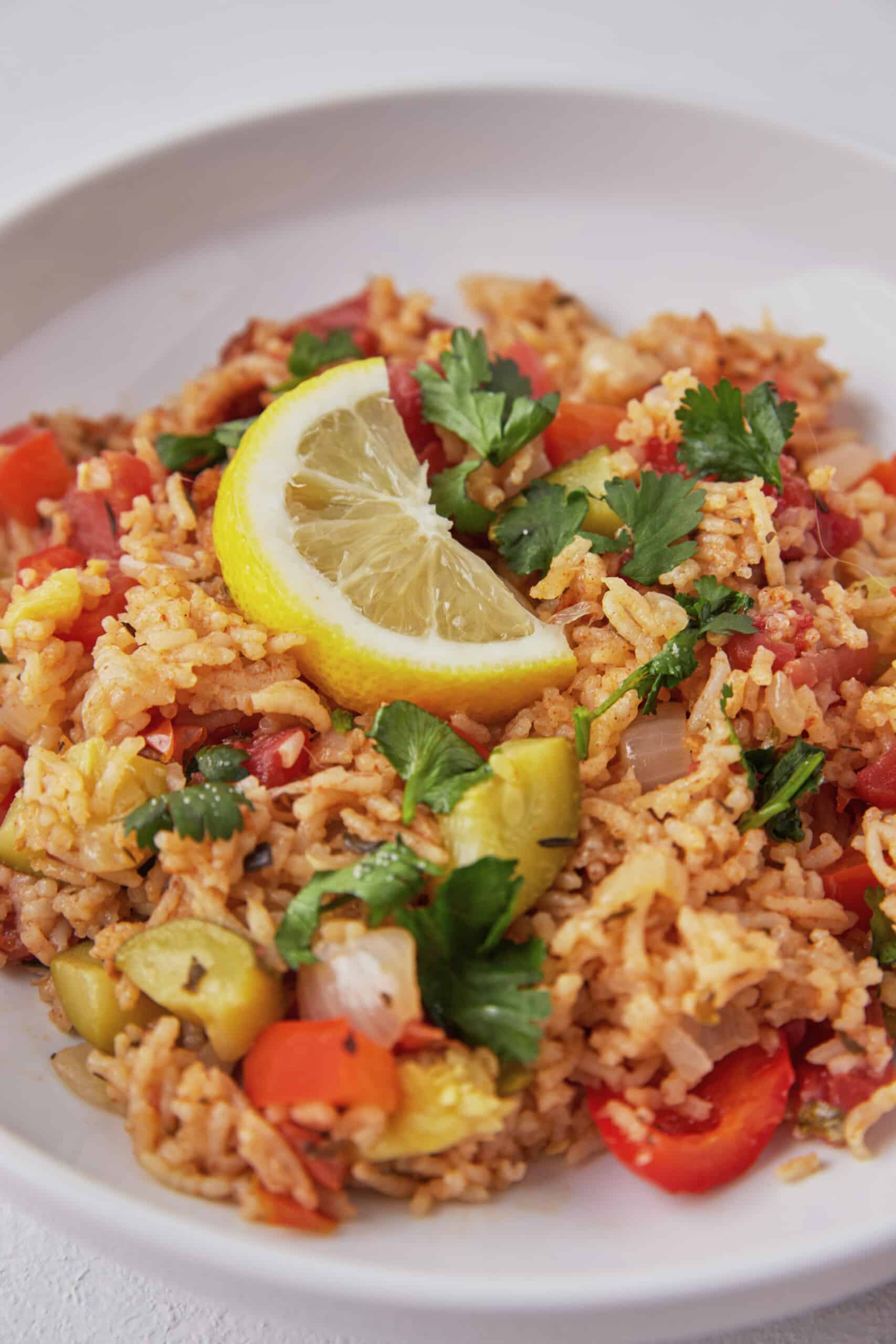 Mediterranean rice.