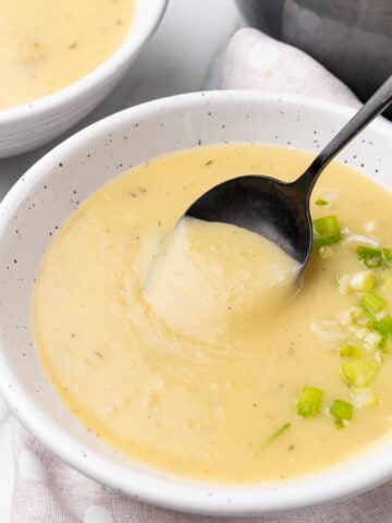 Vegan potato soup.