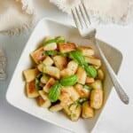 Vegan gnocchi.