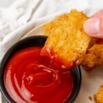 Vegan chicken nuggets.