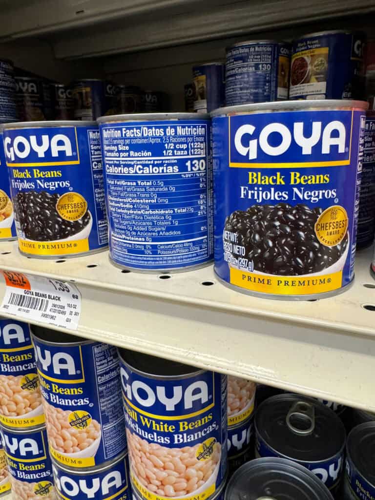 Canned Black Beans