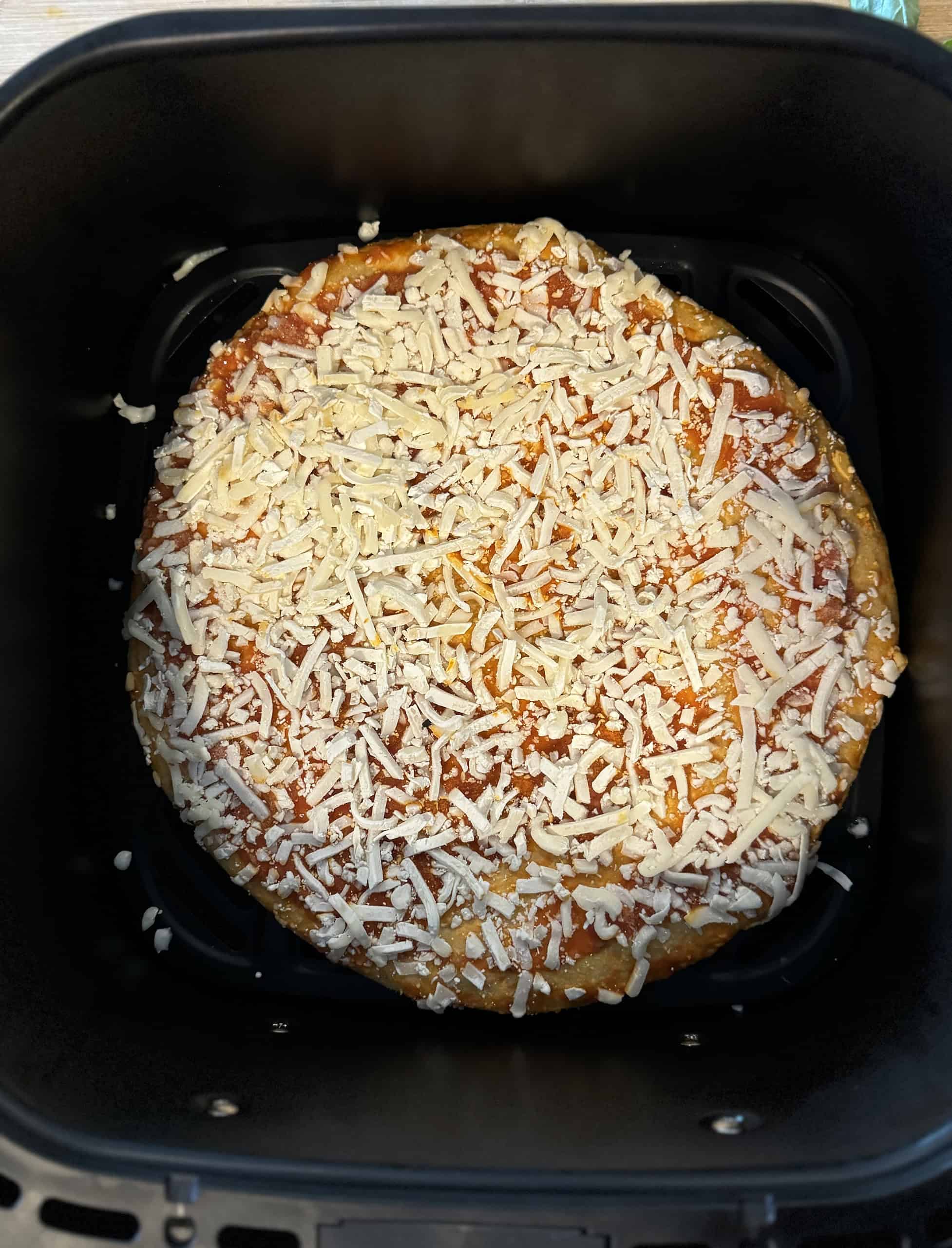 Frozen Pizza in Air Fryer - Uncooked 