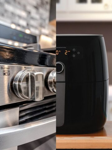 Air Fryer and Oven Side by Side - feature image 1200x1200 px