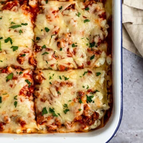 Cottage Cheese Lasagna