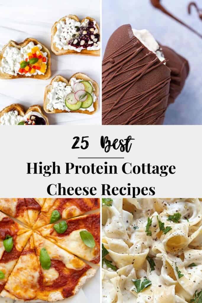 Cottage Cheese Recipe Collection - collage of 4 recipes