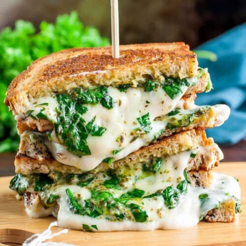 extra-cheesy-vegan-grilled-cheese-three-ways-spinach-pesto-sandwich